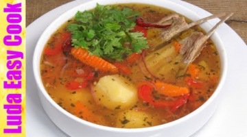 ШУРПА УЗБЕКСКАЯ КУХНЯ ГУСТОЙ СУП НА ОБЕД