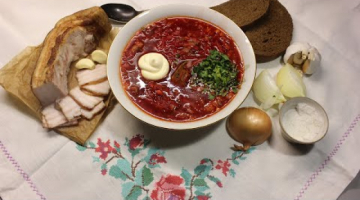 Борщ .Самый вкусный. Рецепт.