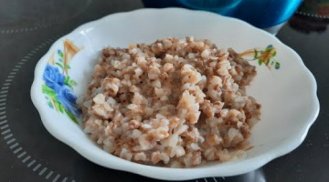 Гречневая каша на молоке!Как сварить молочную гречневую кашу пошаговый рецепт.Полезный завтрак