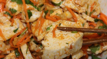 Хе из курицы по корейски. Очень простая и вкусная закуска.