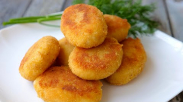 Из обычной КАРТОШКИ И ЛУКА | Котлеты не уступают мясным