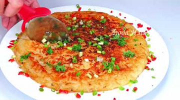 КАРТОФЕЛЬНАЯ ЛЕПЕШКА с мясным фаршем и сыром БЕЗ МУКИ И ЯИЦ вкусный завтрак