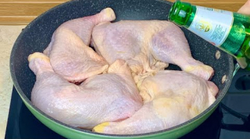 КУРИНЫЕ ножки жареные на сковороде в пивном СОУСЕ! Вкусный и Быстрый Ужин за 30 минут без возни!