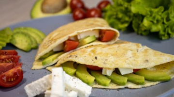 Омлет с авокадо. Рецепт быстрого и вкусного завтрака!
