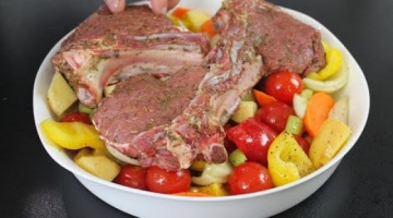 Праздничное Горячее Блюдо из Мяса и Овощей!