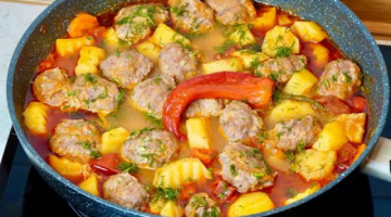 Самый простой и вкусный Рецепт Ужина или обеда на скорую руку! Без возни и заморочек! Фарш+ Картошка