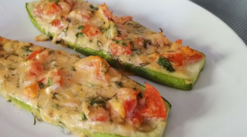 САМЫЙ СОЧНЫЙ РЕЦЕПТ! Кабачки под сыром и томатами. Запеченные кабачки с сыром. Рецепты из кабачков