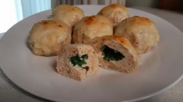 Сочные куриные котлеты! Куриные котлеты по-киевски в духовке!