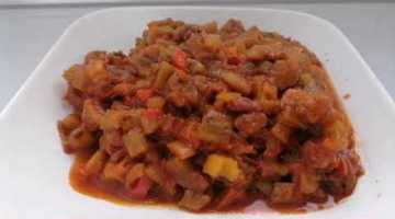 Так вкусно что и мясо не нужно. Подойдёт к любому гарниру. Баклажанная икра.