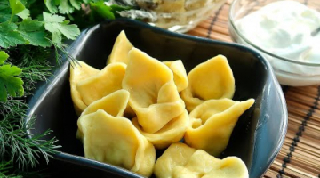 Тортеллини с сырной начинкой  Очень вкусно