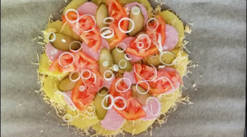 ЗАВТРАК, КОТОРЫЙ ПОНРАВИТСЯ ВСЕМ! Завтрак из запеченного картофеля! Картофельная пицца на завтрак.