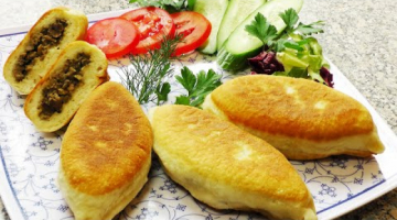 ЖАРЕНЫЕ ДРОЖЖЕВЫЕ ПИРОЖКИ С МЯСНОЙ НАЧИНКОЙ. Просто Супер!